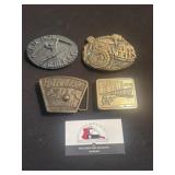 Collectable belt buckles