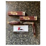 Double Eagle Quaker Oats Folding Knives