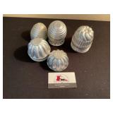 Aluminum jello molds