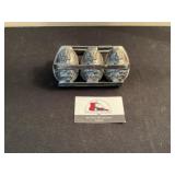 Vintage metal hinged Easter egg mold