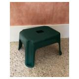 Plastic step stool