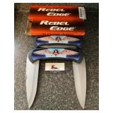 Oversized. Rebel Edge Folding Knives