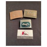 Collectible belt buckles