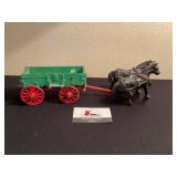 Mc Cormick Deering cast iron horse drawn wagon