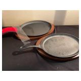 Cast iron skillets