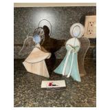 Shakespeare Stained Glass Angels