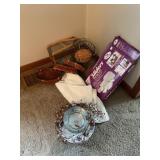 Various home decor items