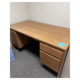 Wooden office desk