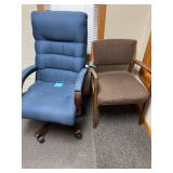 2 office chairs