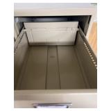 Set of 2 large file cabinets