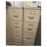 2 file cabinets