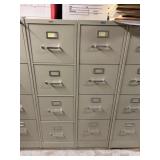 Set of 2 file cabinets standard