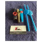 Kazoos and vintage straws