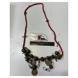 Necklace with Foreign coins