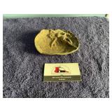 Bronze deco ash tray