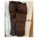 Columbia snow pants/ brown size L