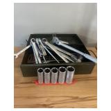 Combination wrenches and sockets