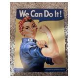 Rosie the Riveter Metal Poster
