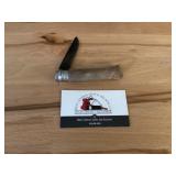 Wood handle pocket knife