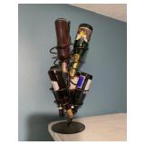 Wine rack contents unknown