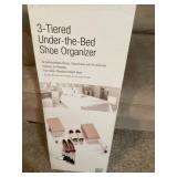 Under bed shoe storage