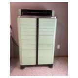 Art deco dentist cabinet
