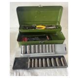 Tools, sockets, metric and standard / Craftsman