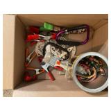 Clamps, bungee cords, misc
