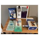 Foot warmers, t shirts, warming mittens