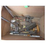 Wooden Crate Of Misc Tools