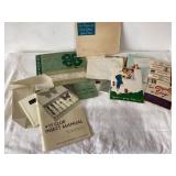 4H record book and ephemera