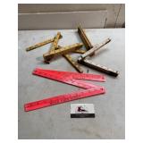 Folding Wood tape measures