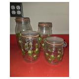Strawberry Canister Set