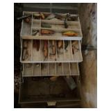 Tackle box and lures