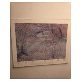 Wooden Van Gogh Print