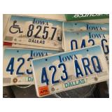 License plates