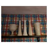 Vases/ milk glass