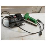 Sabre saw and staples gun