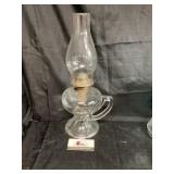 Oil Lamp With Handle