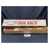Wood gun rack