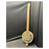 Handmade Electric Three String Guitar