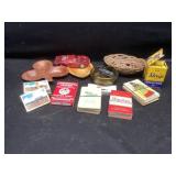 Dekalb cards, misc vintage collectables