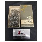 Vintage T Pins