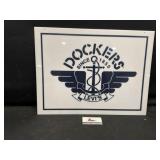 Dockers/ levis plastic sign