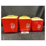 MCM Plastic Canister Set