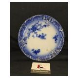 La Belle Blue China Plate 10in