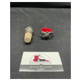 Bottle Stopper and Napkin Ring