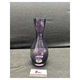 Tapered Purple Vase