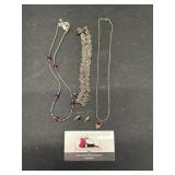 Misc jewelry Marked .925