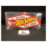 Hot wheels license plate